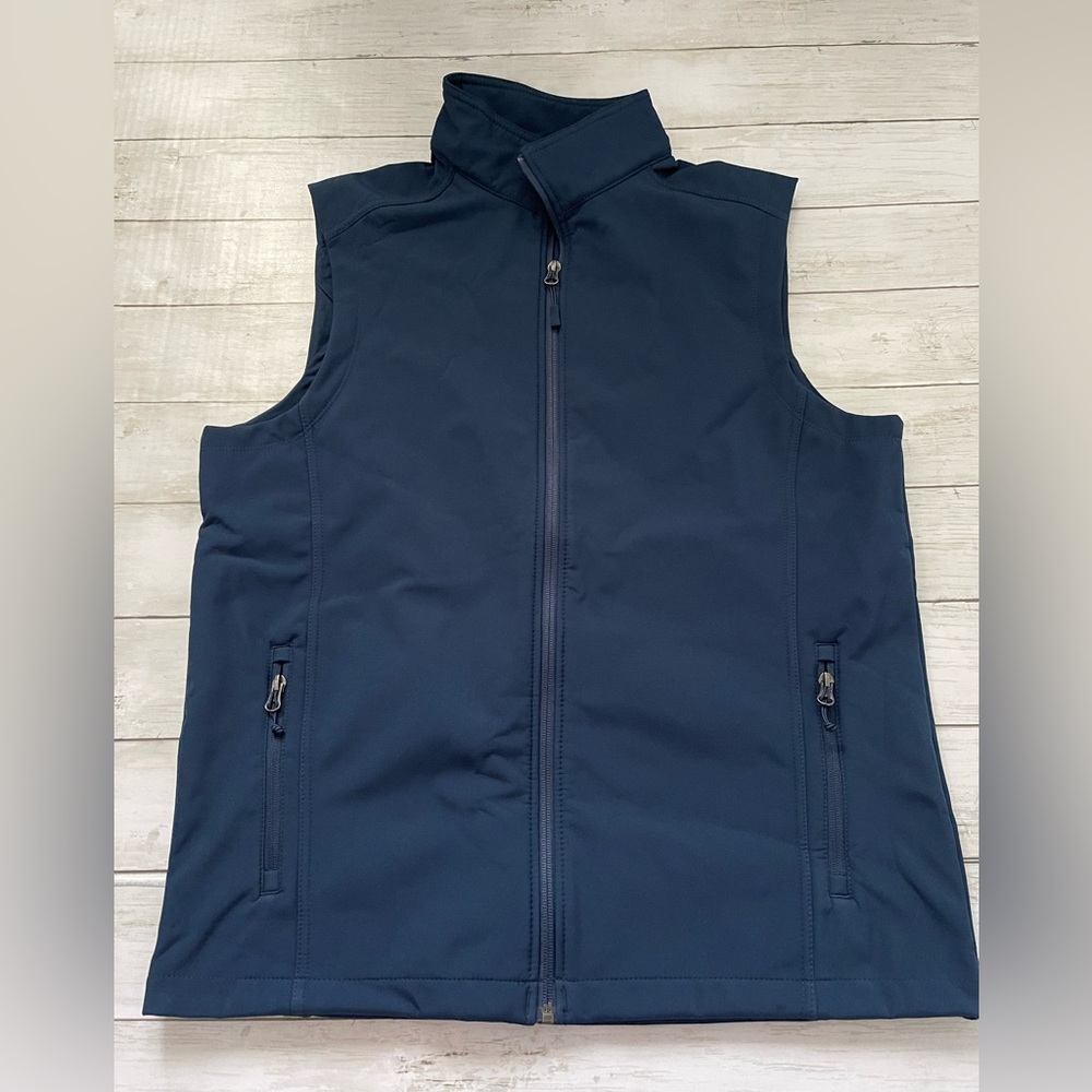 Mens Port Authority Soft Shell Vest - Medium - New - No Tags